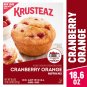 Krusteaz Light Fluffy Complete Pancake Mix Just Add Water, Blueberry, 25.2oz (Pack of 2))