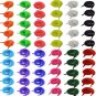 60 Pcs Magic Twisty Worm Wiggly Fuzzy Worms on a String Toys for Party Suppli...