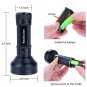 Auto Air Conditioner Leak Detector Tool Flashlight Oil AC UV Dye Leak Test De...