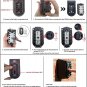 Indoor & Outdoor Key Lock Box Wall Mounted Push Button Combination Key Safe S...