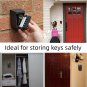 Indoor & Outdoor Key Lock Box Wall Mounted Push Button Combination Key Safe S...