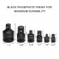6-Piece Impact Adapter and Reducer Socket Set, 1/4 3/8 1/2 3/4 Inch Female To...