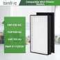 2 Pack A2 H13 HEPA Replacement Filter Compatible with 3M Filtrete Room Air Pu...