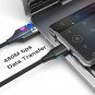 NetDot Gen10 2in1 Nylon Braided Magnetic Charging Cable Fast Charging and Dat...
