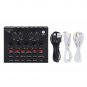 V8-Live Sound Card, USB External V8 Karaoke Recording Mobile Audio Mixer, Aud...