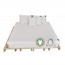 Brand Grounding Sheet for Bed Organic Cotton Silver with Ground Connection Co... Brand Grounding Sheet for Bed Organic Cotton Silver with Ground Connection Co...