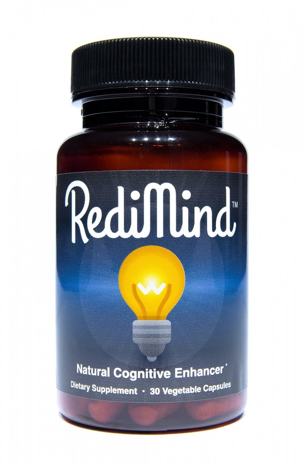 Natural Cognitive Enhancement Supplement Capsule - Non-GMO, Vegan, Gluten-Free