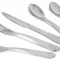 20-Piece Flatware Set, Service for 4, Tulip Service for 4 / 20 Piece Set