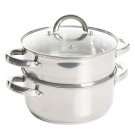 Oster Steamer Stainless Steel Cookware, 3.0-Quart Oster Steamer Stainless Steel Cookware, 3.0-Quart