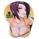 CowboyBebop Anime Mouse Pads Boob Oppai Gaming 3D Mousepads 2Way Skin