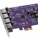 Allegro Type A USB 3.2 | 3.0 PCIe 4-Port PCIe Card (Mac and Windows Compatible)