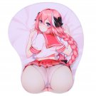 Astolfo 3D Anime Mouse Pads with Wrist Rest Mousepads (Astolfo 2)