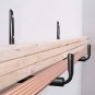 Garage Ladder Storage Hooks 9.4 Inch, HD Large Tool Hanger Wall Mount For Hose, bike, canoe, chairs