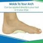 Arch Support Pads (12 Pack) Adhesive Felt Foot Insert - Men Women - for Shoes...