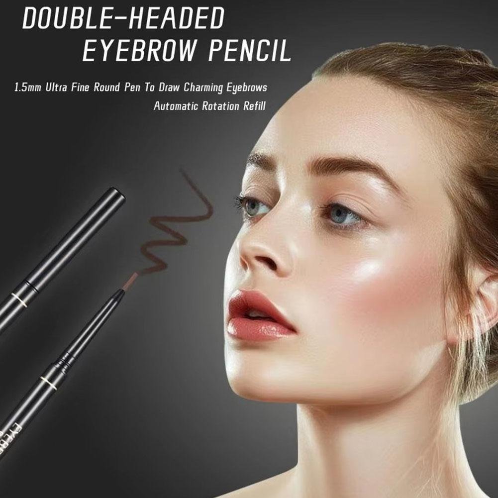 Color Choice- Waterproof Sweat-proof Microblading Eye Brow 1.5mm Eyebrow Pencil Makeup Tools }