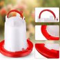 Chicken Feeder Drinker Poultry Chick Hen Quail Bantam Food Water Kettle New S5