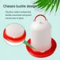 Chicken Feeder Drinker Poultry Chick Hen Quail Bantam Food Water Kettle New S5