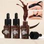 Color Choice-Peel-off Dye Eyebrow Gel Semi-Permanent Waterproof Brow Tattoo Tint Sweatproof ,