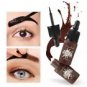 Color Choice-Peel-off Dye Eyebrow Gel Semi-Permanent Waterproof Brow Tattoo Tint Sweatproof ,