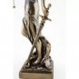 Top Collection Bronze Finish Lady Justice 12.5 Inch Statue Sculpture