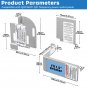 Generator Interlock Kit Compatible with Square D Electric QOCGK2C QO Cover Ge...