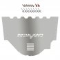 Catalytic Converter Protector Shield Defender Aluminum Compatible with Toyota...