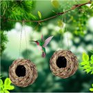 Hummingbird Nest House - Natural Grass Hummingbird Houses, Hand Woven Hummingbird Nest House - Natural Grass Hummingbird Houses, Hand Woven