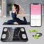 Smart Scale - High Precision Weight Measurement with Comprehensive Insights  Black or White