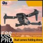 Drone with Dual HD Cameras, 480p Video, Wi-Fi, USB Chargin