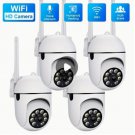 Wi-Fi PTZ Night Vision Camera] 2.4GHz Wi-Fi 360° PTZ 1080P Night Vision Monitor