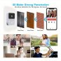 2X Wireless Smart Doorbell Camera -   WiFi Security Camera with 2-Way Audio, Night Vision, USB