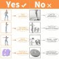 2pcs Twisted Waist Slimming & Weight Loss Dance Discs - High Intensity Muscle Shaping, Quiet Ho