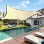 Rectangular Awning, Breathable, Square Sunshade Net, Balcony, Garage, Backyard, 78in x 78