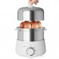 Electric Rapid Egg Cooker, 14 Egg Capacity For Hard Boiled Eggs, Poached Eggs, Scrambled Eggs,