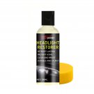 1 Bottle Car Headlight Restoration Polish, Universal Plastic Headlamp Restorer Fluid, PVC Mater 1 Bottle Car Headlight Restoration Polish, Universal Plastic Headlamp Restorer Fluid, PVC Mater
