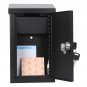 Wall-Mounted Key Drop Box with Key Lock, Metal Mailbox, Indoor& Outdoor...
