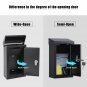 Wall-Mounted Key Drop Box with Key Lock, Metal Mailbox, Indoor& Outdoor...