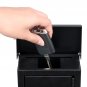 Wall-Mounted Key Drop Box with Key Lock, Metal Mailbox, Indoor& Outdoor...