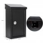 Wall-Mounted Key Drop Box with Key Lock, Metal Mailbox, Indoor& Outdoor...