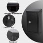Wall-Mounted Key Drop Box with Key Lock, Metal Mailbox, Indoor& Outdoor...