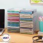 STORi Stackable Clear Plastic CD Holder - Holds 30 Standard CD Jewel Cases