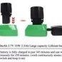 Cordless Electric Scissors for Cutting Fabric/Carpet/Sponge w/ 2 Blades 5000mAh