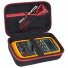 Carrying Case for Fluke 87-V/ 87V Max/ 88V/ 15B+/ 17B+ and More Digital Multimeter, Protective