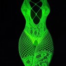 Glow-in-the-Dark Fishnet Stockings Sexy Lingerie Cutout Sheer Suspender Fishnet Socks one size Glow-in-the-Dark Fishnet Stockings Sexy Lingerie Cutout Sheer Suspender Fishnet Socks one size
