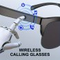 Wireless Smart Glasses With Audio And Voice Call Capabilities, Designed For Outdoor Travel To F