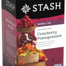 Stash Tea Cranberry Pomegranate Herbal Tea -  18 Count (Pack of 6) - 108 Bags Total