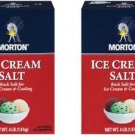 Morton Ice Cream Salt Pack of 2 64 Ounce Rock Salt for Ice Cream Desserts Morton Ice Cream Salt Pack of 2 64 Ounce Rock Salt for Ice Cream Desserts
