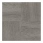 Charcoal Grey 12x12 Inch Peel and Stick Wood Look Vinyl Tiles 45 Tiles