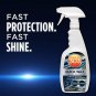 Quick Wax 32 Fl Oz Spray On Wax for Boat Slick Glossy Finish Protection