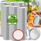 Canning Lids and Rings Regular Mouth, 240 Count Mason Jar Lids Canning Lids and Rings Regular Mouth, 240 Count Mason Jar Lids